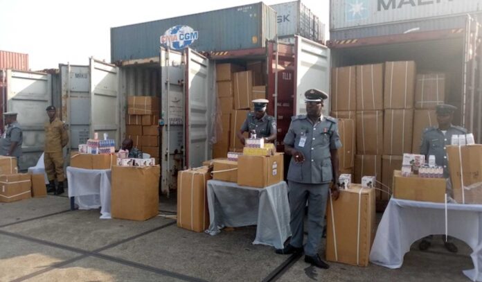 Nigeria Customs Service Container Seizure