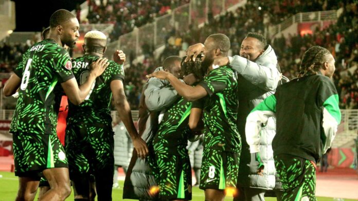 Nigeria Football Team Celebrate