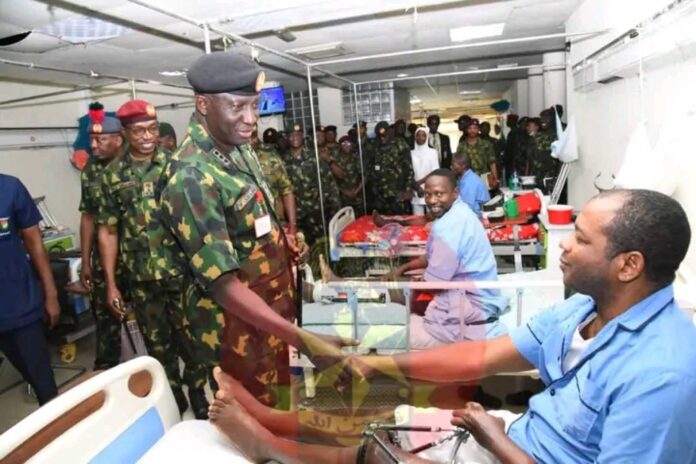 Nigerian Army Providing Medical Care