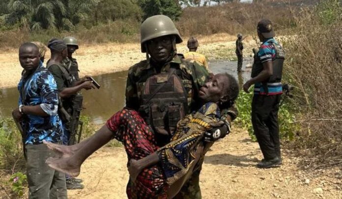 Nigerian Army Rescue Operation