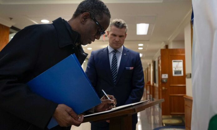 Nigerian Diplomats, Education, Security, Meeting