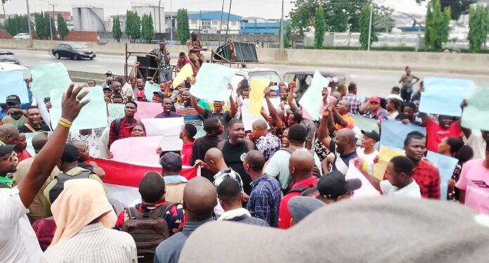 Nigerian Distillers Protest