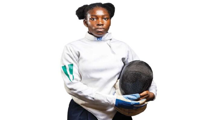Nigerian Fencing Team Adebodunrin Thomas