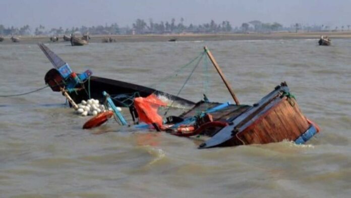 Nigerian Flag, Passenger Boat, Yobe River