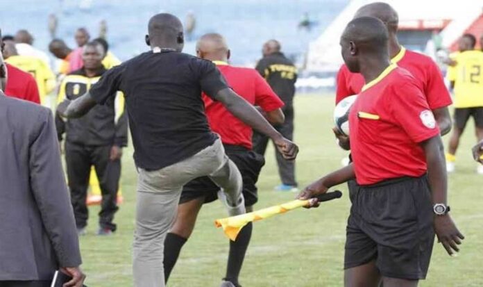 Nigerian Football Referees In Action