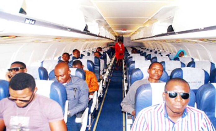 Nigerian Passengers Air France Protest
