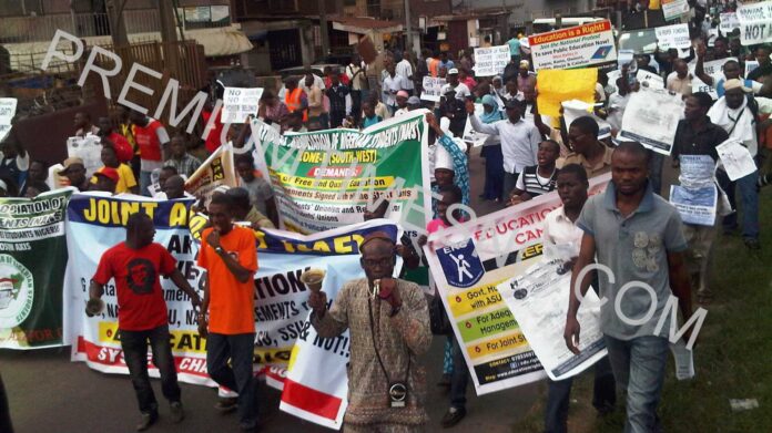 Nigerian Polytechnics Protest