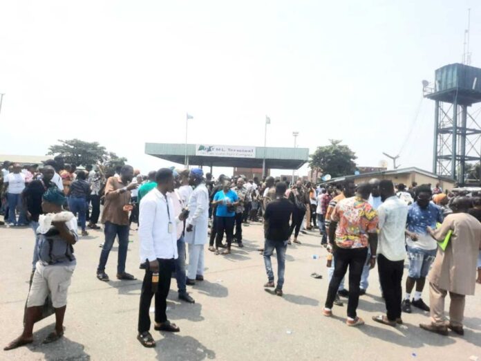 Nigerian Shippers Association Protest