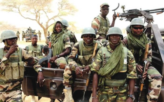 Nigerian Soldiers In Ambush Operation