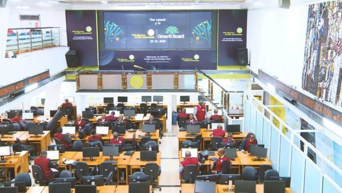 Nigerian Stock Market Trading Floor