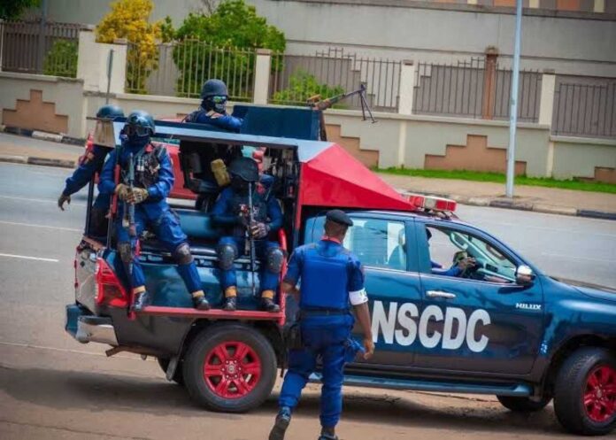 Nscdc Bauchi Railway Tracks Interception