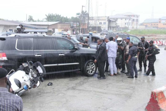 Nyesom Wike Convoy Event Port Harcourt
