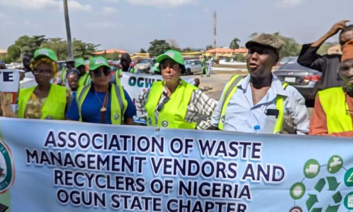 Ogun State Waste Management Agency Protest