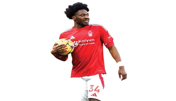 Ola Aina Football Action