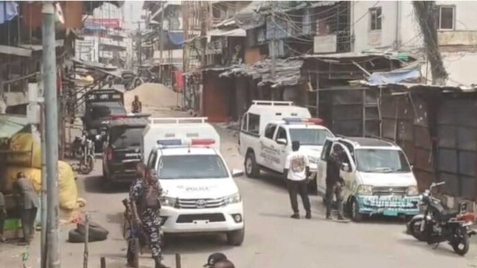 Onitsha Main Market Security Presence