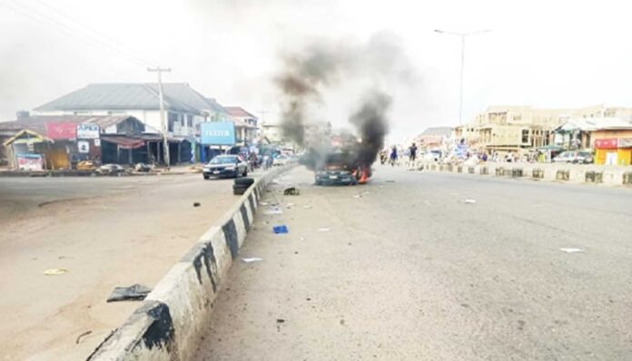 Osogbo Motor Park Violence
