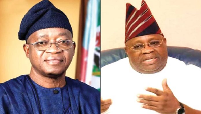 Oyetola And Adeleke Political Conflict