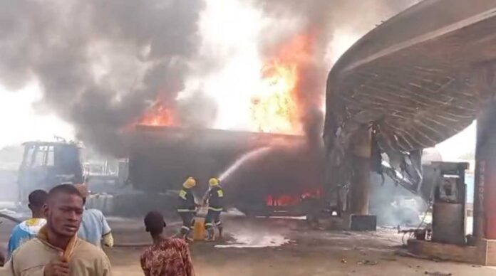 Oyo Fire Incidents Church And Petrol Station