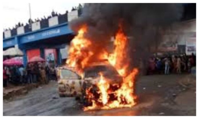 Oyo State Fire Service Rescue Truck Fire