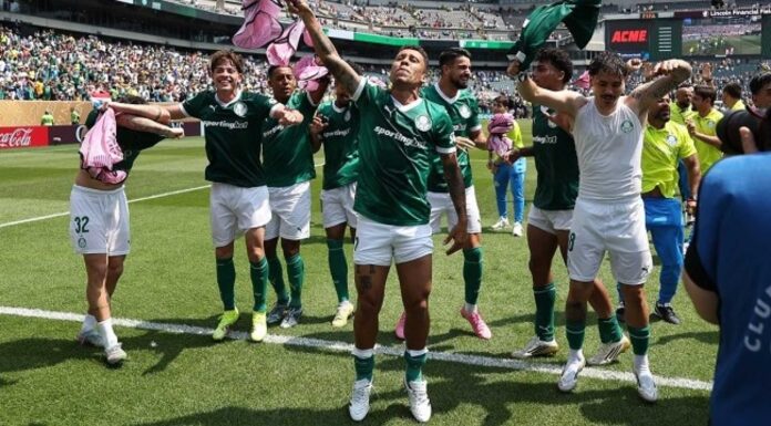 Palmeiras And Sao Paulo Match