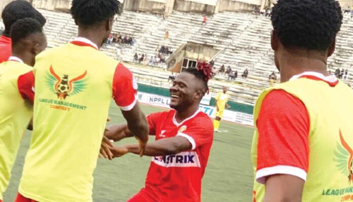 Plateau United Vs Katsina United Football Match