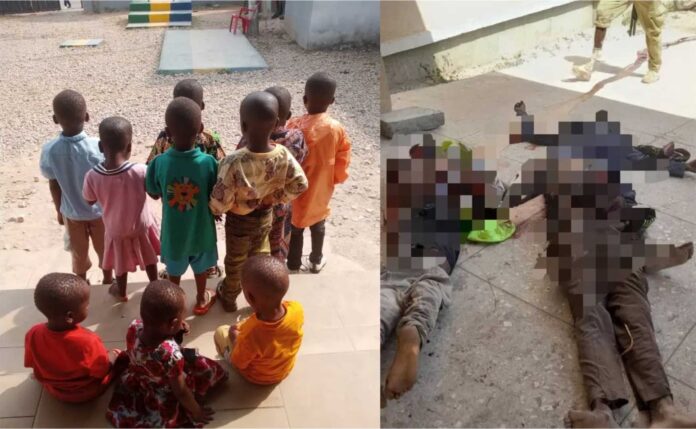 Police Rescuing Abducted Children