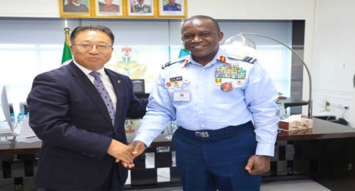 Polish Ambassador Meeting Nigerian Air Force