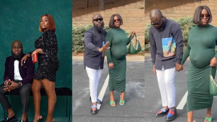 Pregnant Woman Fuel Station