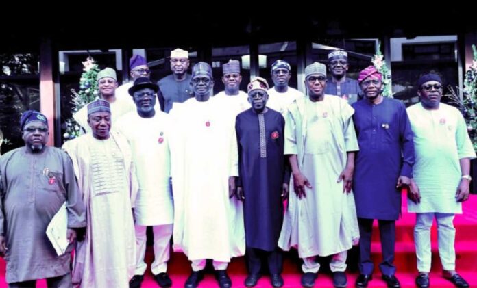 President Bola Tinubu And Apc Members