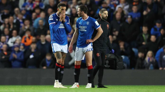 Rangers Vs Aberdeen Football Match