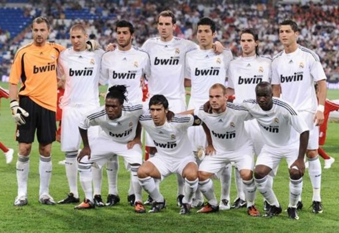 Real Madrid Team Line Up