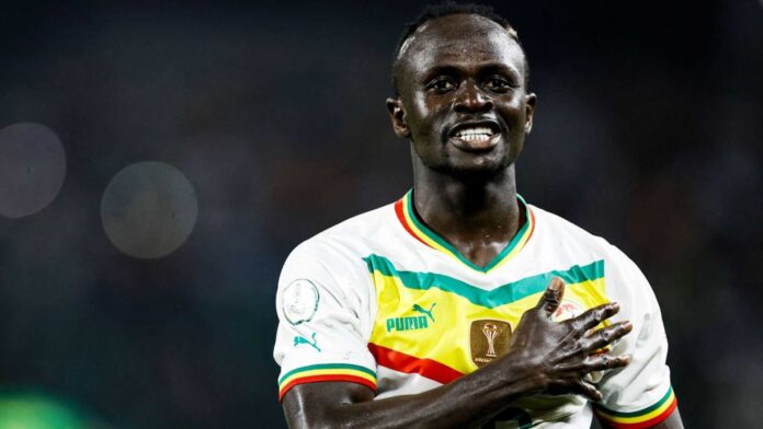Sadio Mane Senegal Afcon