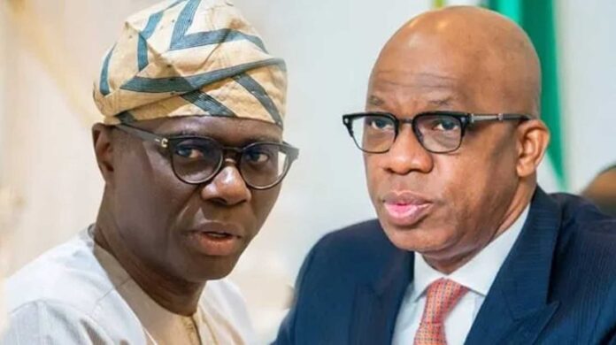 Sanwo Olu And Dapo Abiodun Meeting