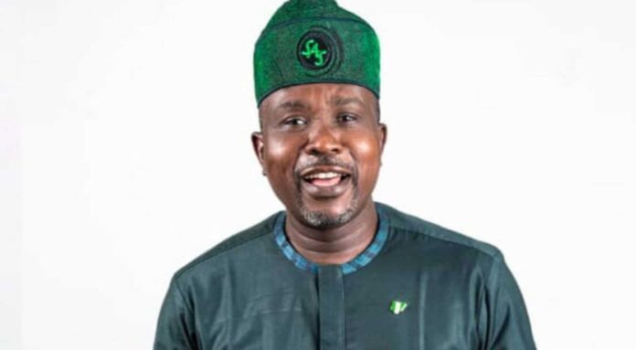 Senator Afolabi Salisu Addressing Media