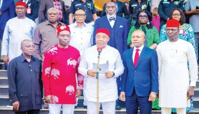 South East Governors And Bola Tinubu