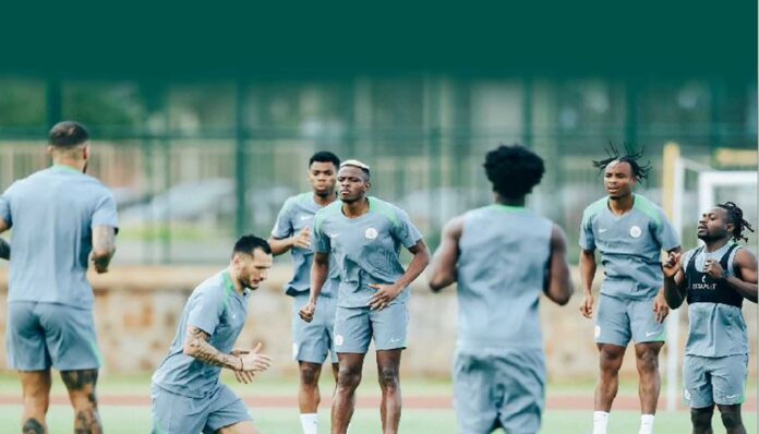 Super Eagles Team Training Session