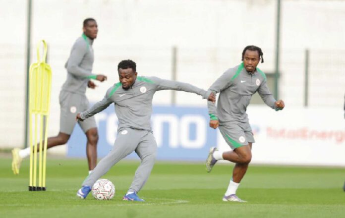Super Eagles Training Session