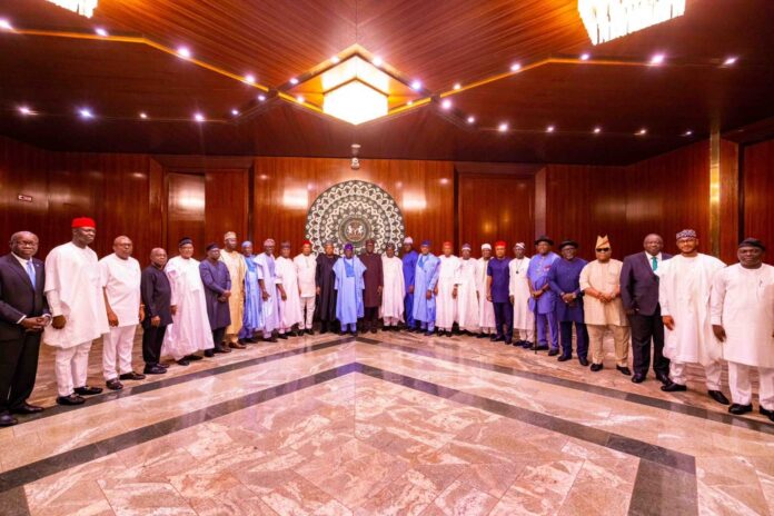 Tinubu Meeting With Governors