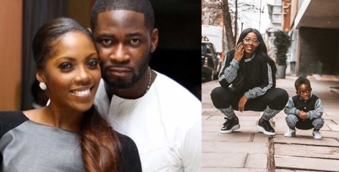 Tiwa Savage With Son Jamil