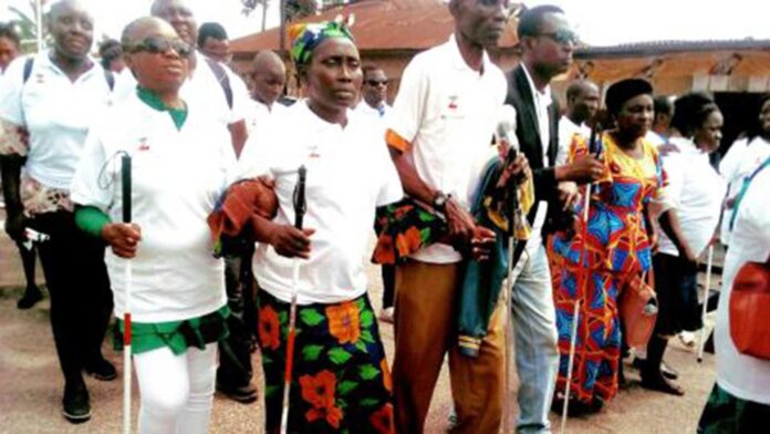 Visually Impaired Nigerian Advocating For Rights