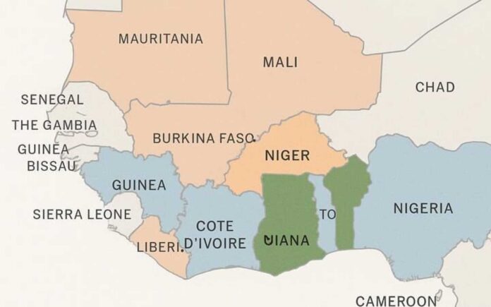 West Africa Map