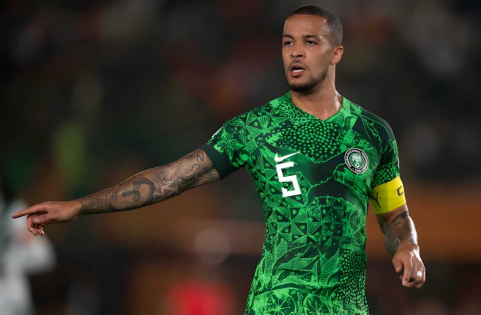 William Troost Ekong Super Eagles