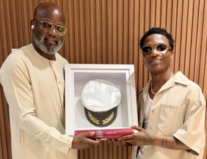 Wizkid At Lagos Motor Boat Club