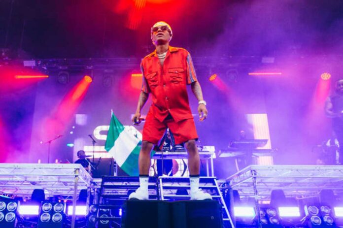 Wizkid Performing Live On Stage