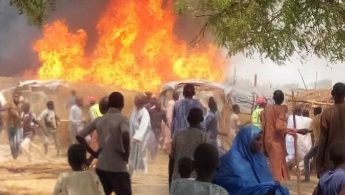 Yobe State Idp Camp Fire Incident