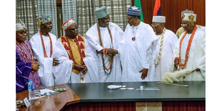 Yoruba Traditional Rulers Council Meeting