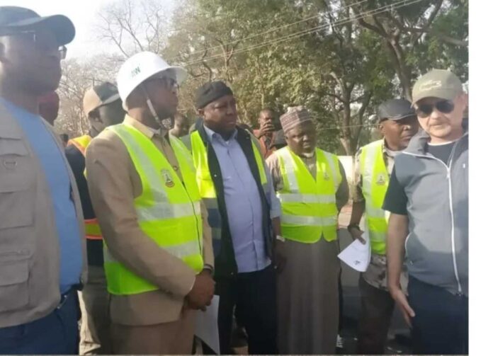 Zaria Sheme Road Construction Site