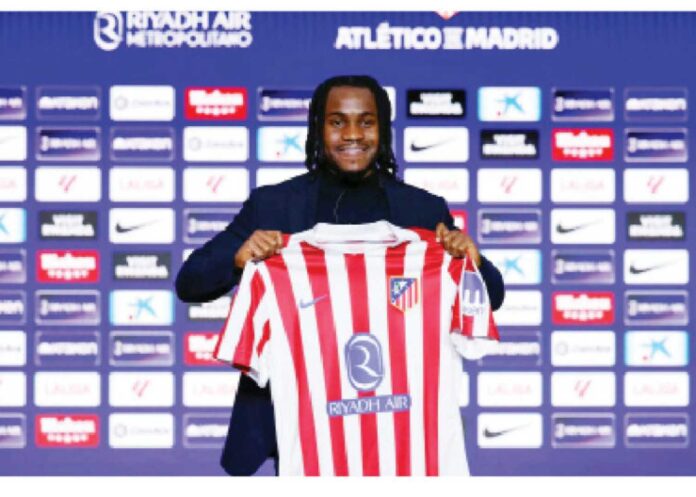 Ademola Lookman Atletico Madrid Debut