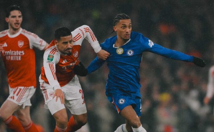 Arsenal Vs Chelsea Carabao Cup Match
