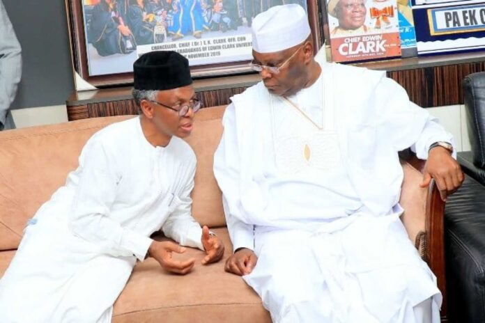 Atiku Abubakar And Nasir El Rufai